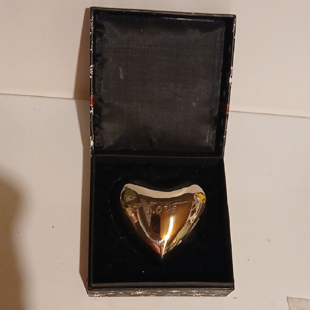 Brighton Gold Heart Accent